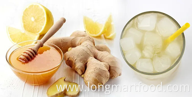 OEM Customized Packaging Flavor Herbal Tea Honey Ginger Drink with Lemon